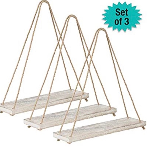 Other - 3 rope hanger shelves